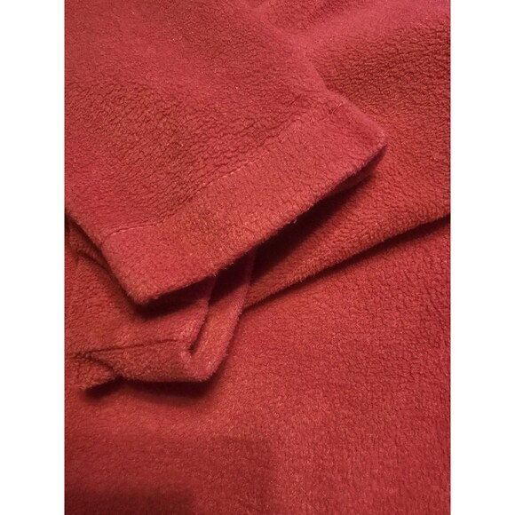 Columbia Omni Heat 1/4 Zip Red Pullover Thermal Fleece Jacket Mens Large - Picture 13 of 13